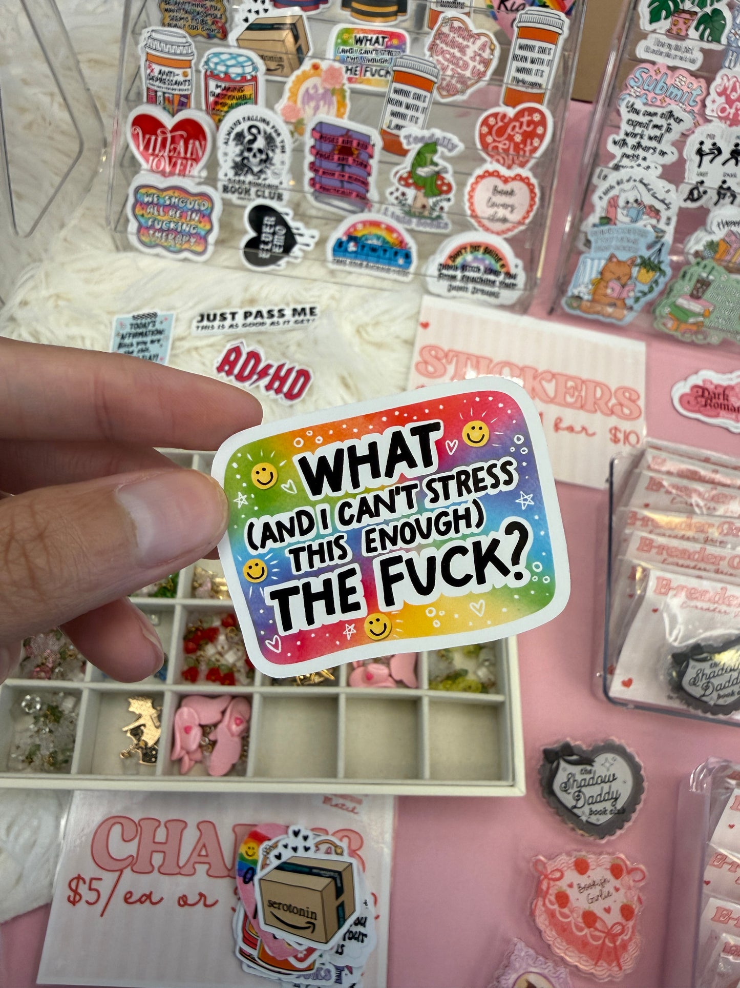 What, and I Can’t Stress This Enough, the Fuck Sticker
