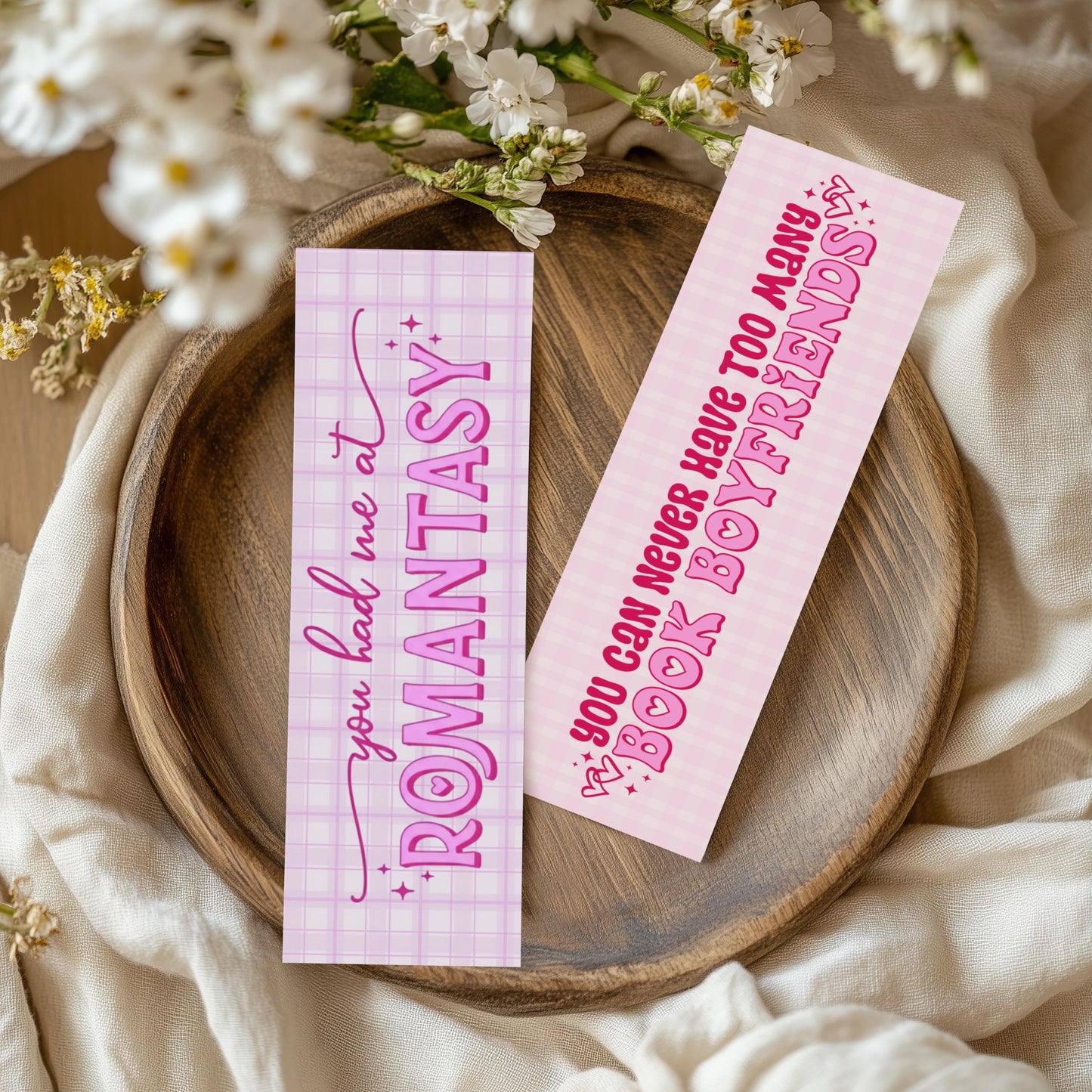 Romance Bookmark, You Had Me At Romantasy, Pink Bookmark, Romance Reader Gift, Booktok Bookmark, Cute Book Lover Gift