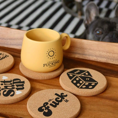 Cappuccino Mug I Am A Ray of Fucking Sunshine