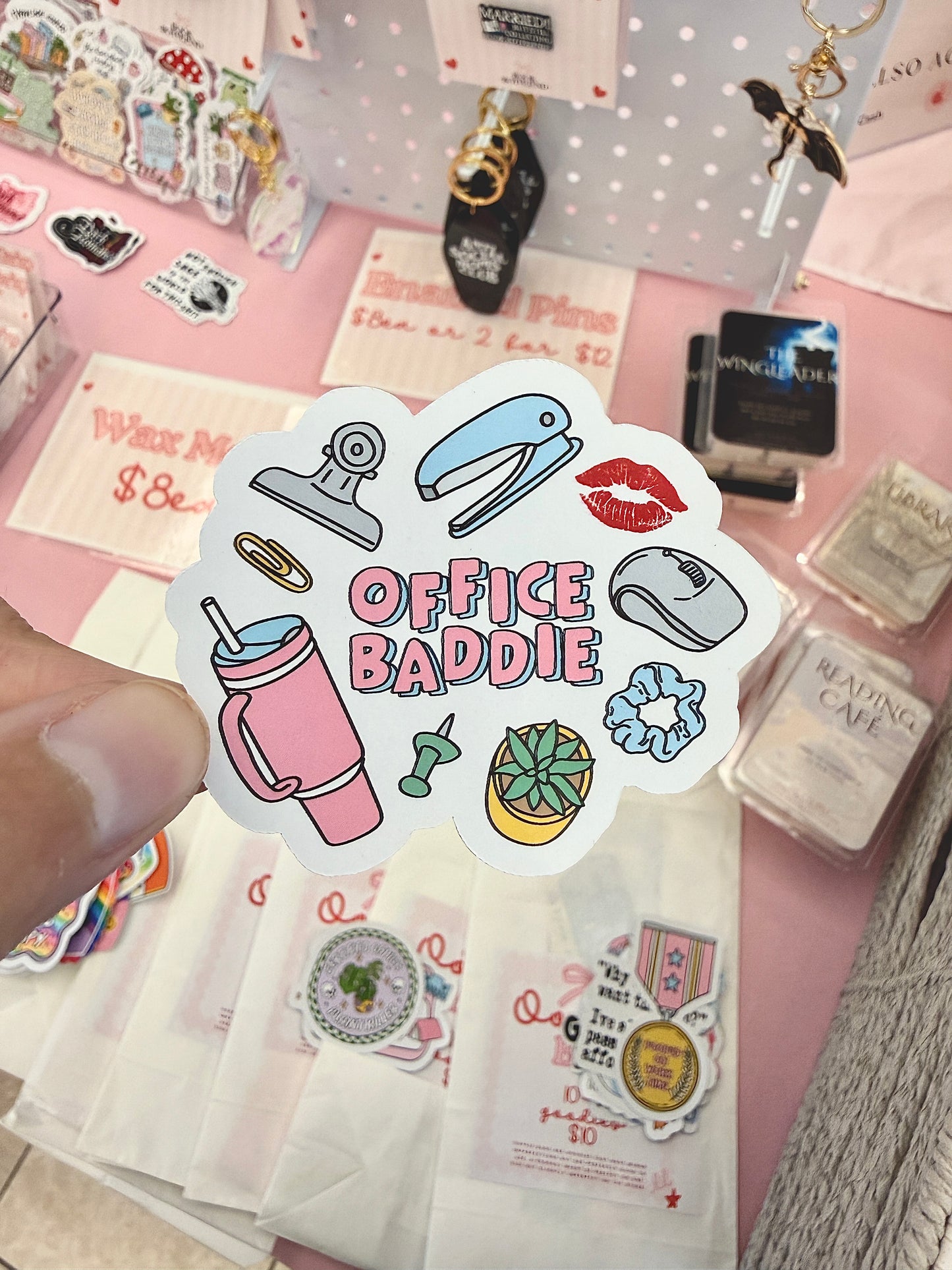 Office Baddie Sticker