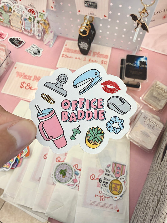 Office Baddie Sticker