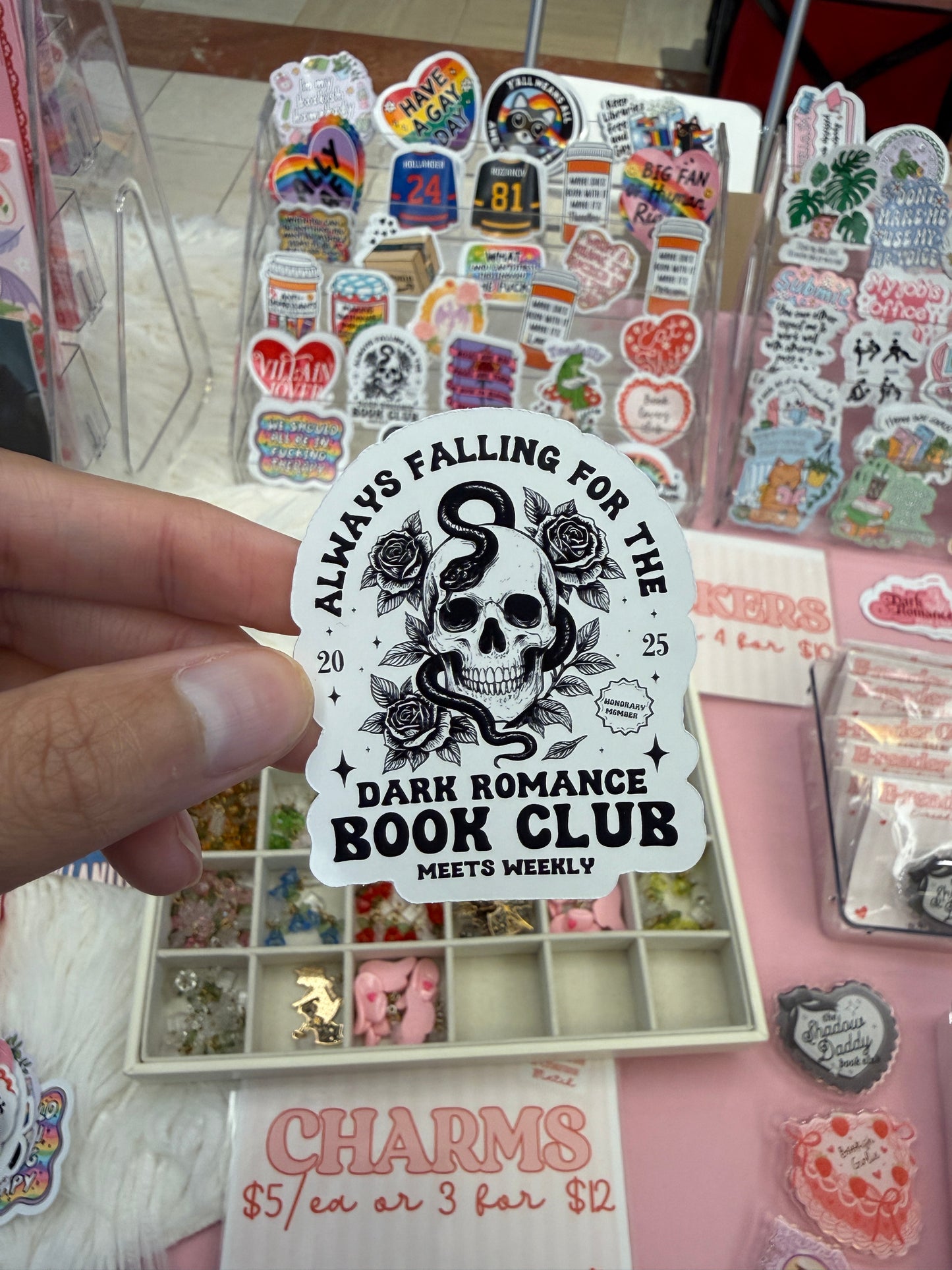 Dark Romance Book Club Sticker