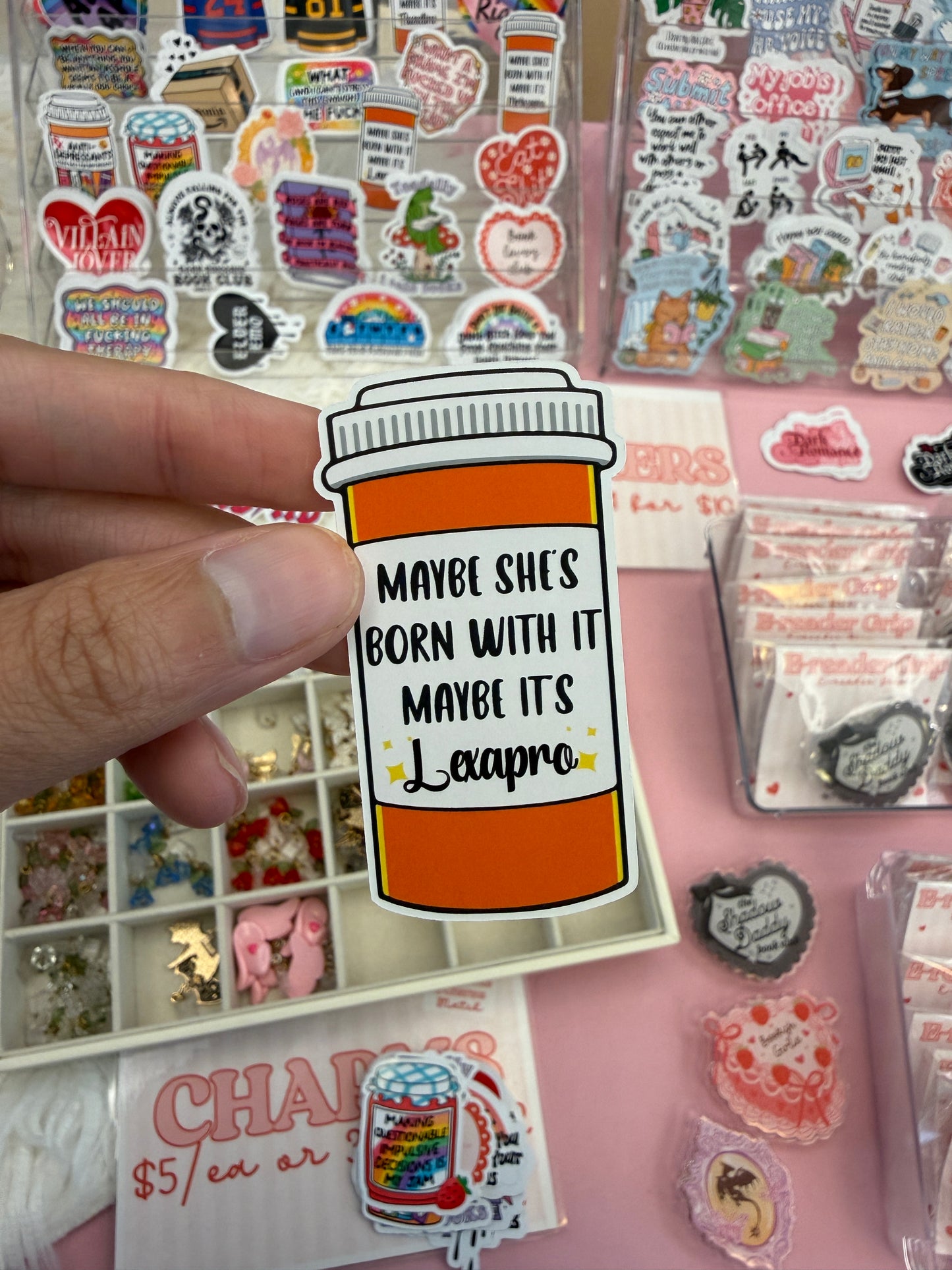 Maybe She’s Born With It Mental Health Sticker
