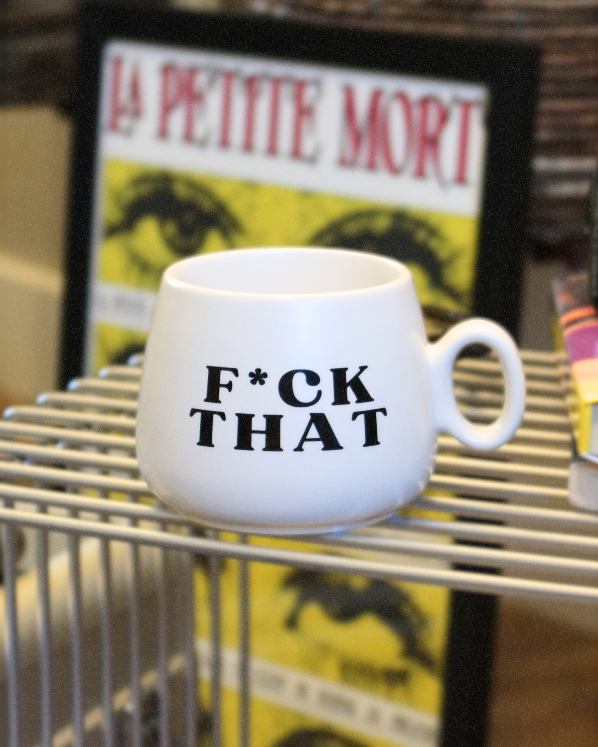 Cappuccino Mug F*CK THAT