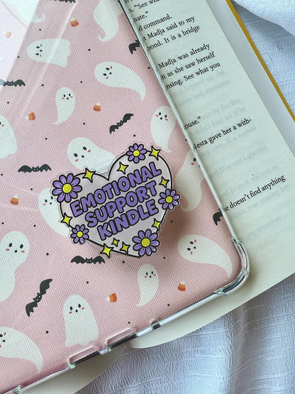 E-reader Case Grip | Bookish Accessories | e-reader Grip | Girly grip | e-reader accessories | Emotional Support e-reader Grip
