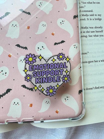 E-reader Case Grip | Bookish Accessories | e-reader Grip | Girly grip | e-reader accessories | Emotional Support e-reader Grip