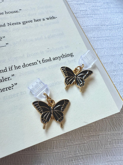 Butterfly Kindle Charm, Cute Phone Charm, Bookish Accessory for Readers, Book Lover Gift, Aesthetic Kindle Accessory