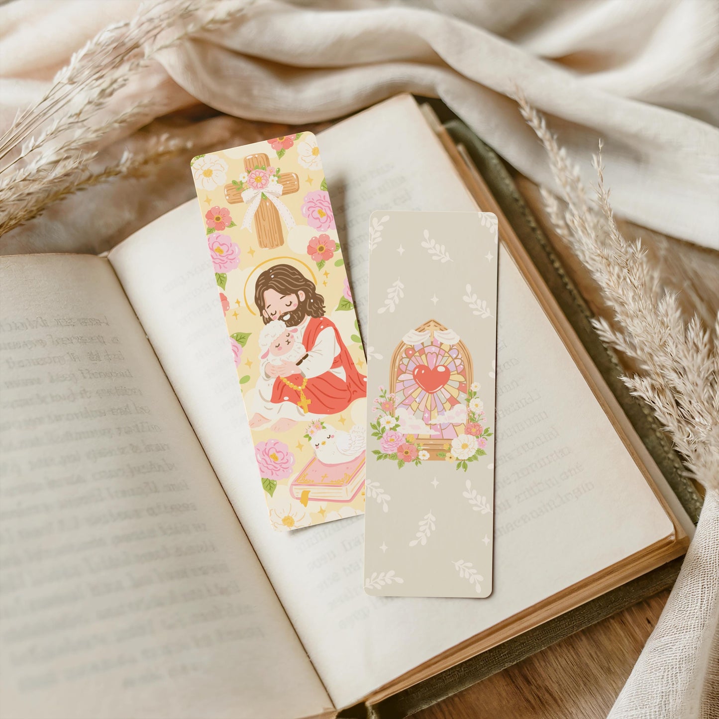 Christian Bookmark | Jesus Bookmark | Faith Based Bookmark | Bible Bookmark | Religious Gift | Passover Bookmark | Easter | He Has Risen