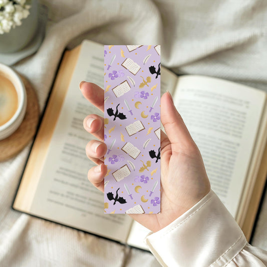Fantasy Bookmark | Dragon Bookmark | Sword Bookmark | Reader Gift | Bookish Pattern Bookmark | Book Lover Gift | Fourth Wing Inspired
