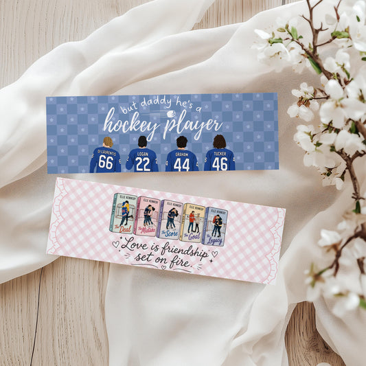 Off Campus Bookmark | Love is Friendship Set on Fire | Briar U Book Stack | Romance Booktok Gift |